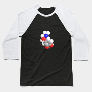 Adrenaline Molecule Chemistry Baseball T-Shirt